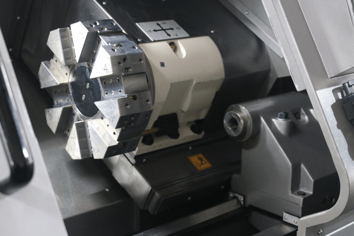 Токарный станок с ЧПУ JET KDCK-25AF CNC (Fanuc 0i, гидрав. патрон, 5000 об/мин, деталеуловитель)